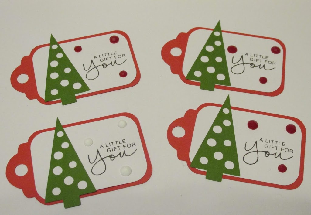 Creating Christmas Tags from Scraps