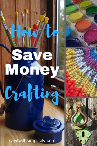 How to Save Money Crafting