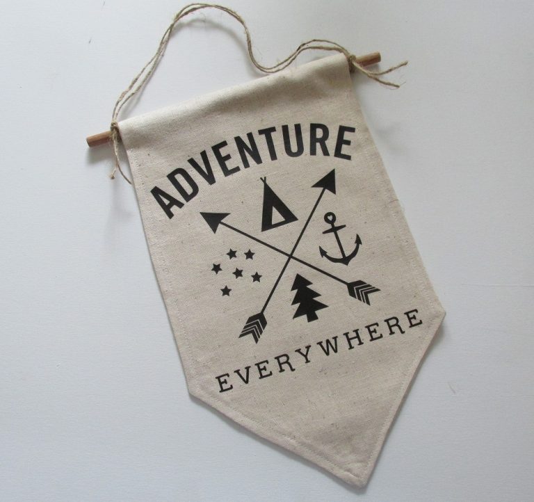 Adventure Everywhere DIY Banner