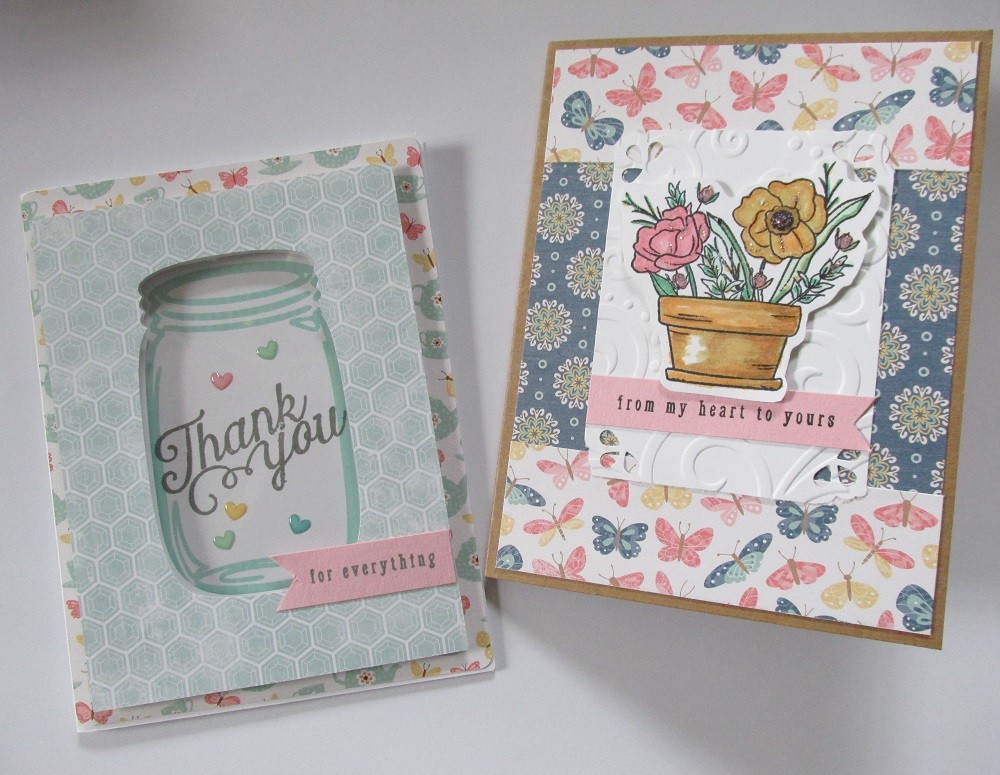 Thank You Cards With August Simon Says Stamp Kit