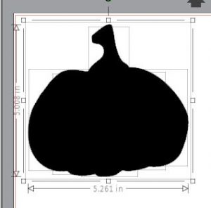 How to use free pumpkin SVG in Silhouette Studio