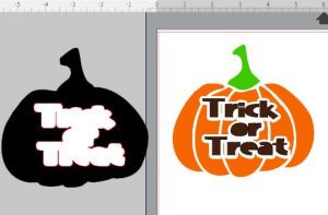 How to use free pumpkin SVG in Silhouette Studio