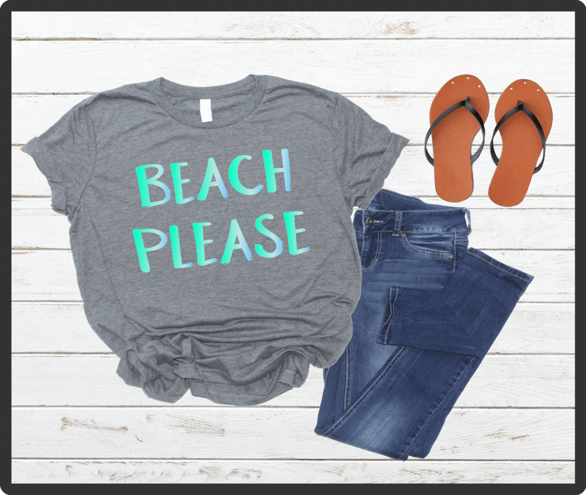 Beach Please - SAY IT WITH SIMPLICITY