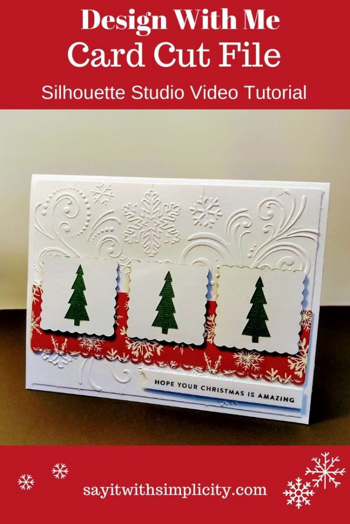 Using Card Sketches in Silhouette Studio - SAY IT WITH SIMPLICITY