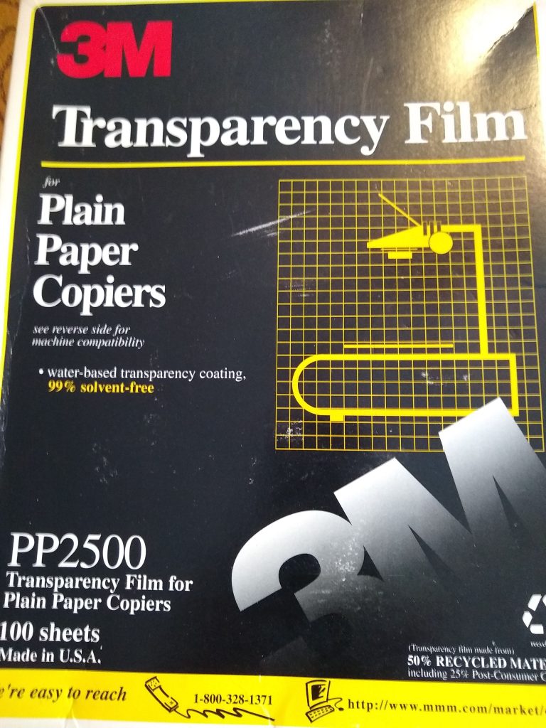 Transparency film