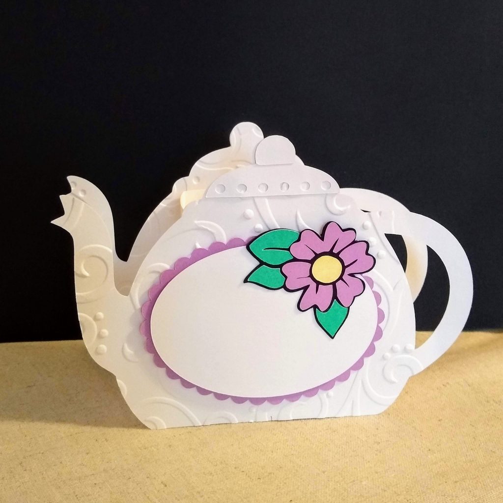 teapot table favor
