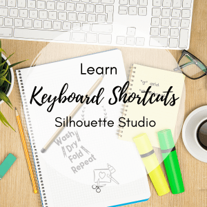 silhouette studio keyboard shortcuts