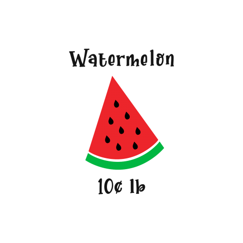 watermelon themed SVG for tiered tray sign