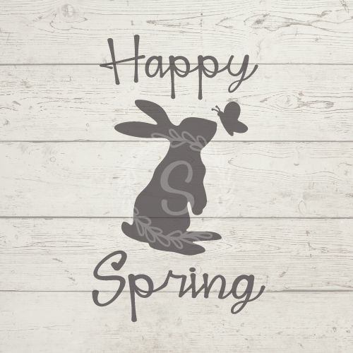 Free SVG Happy Spring