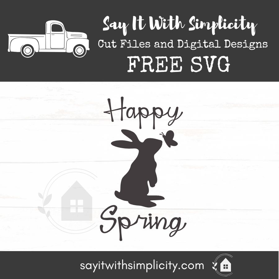 Happy Spring SVG