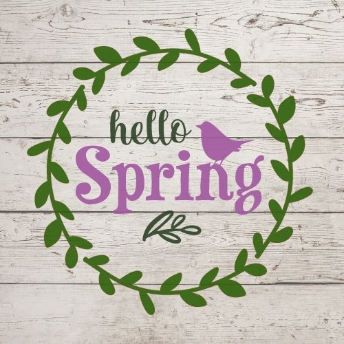 Hello Spring SVG File