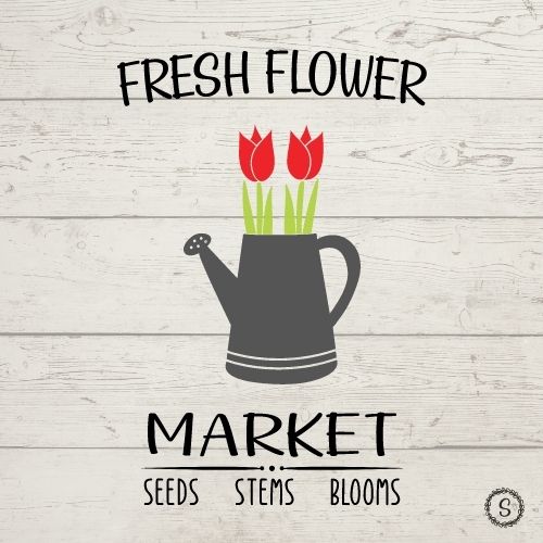 Fresh Flower Market SVG