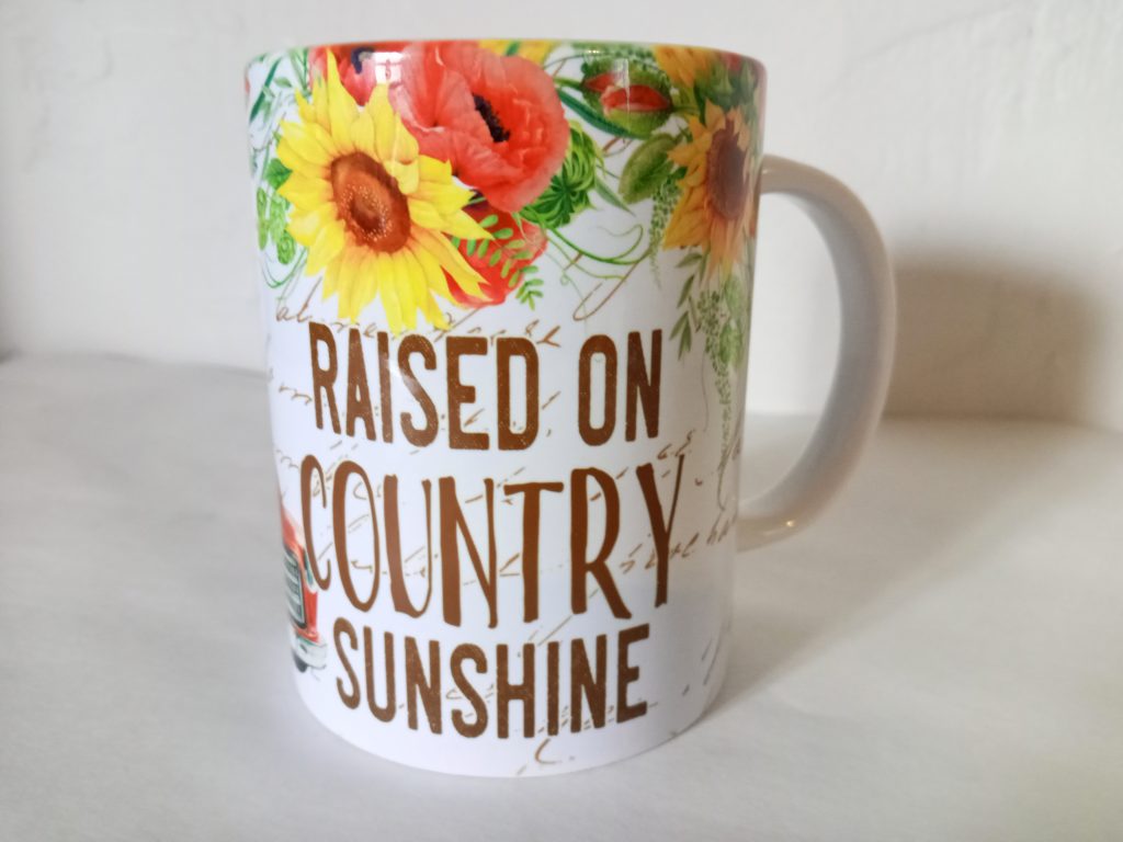 country sunshine mug