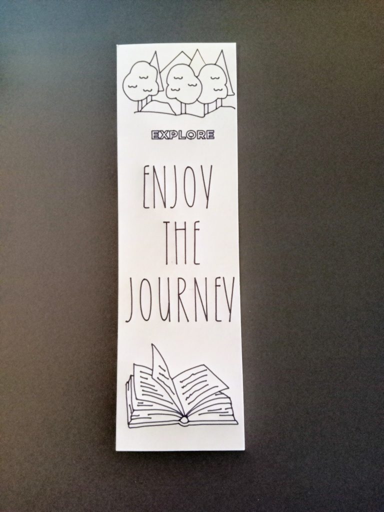 Bookmark with Cricut Drawing Pen