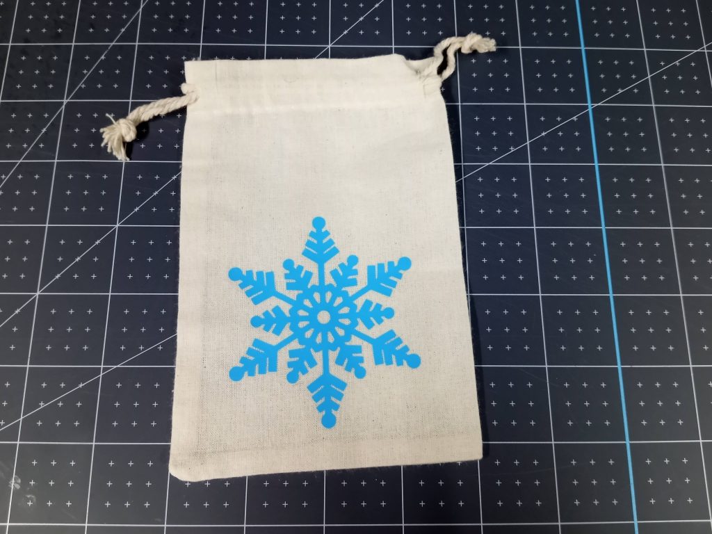 Bag with Heat Transfer Vinyl