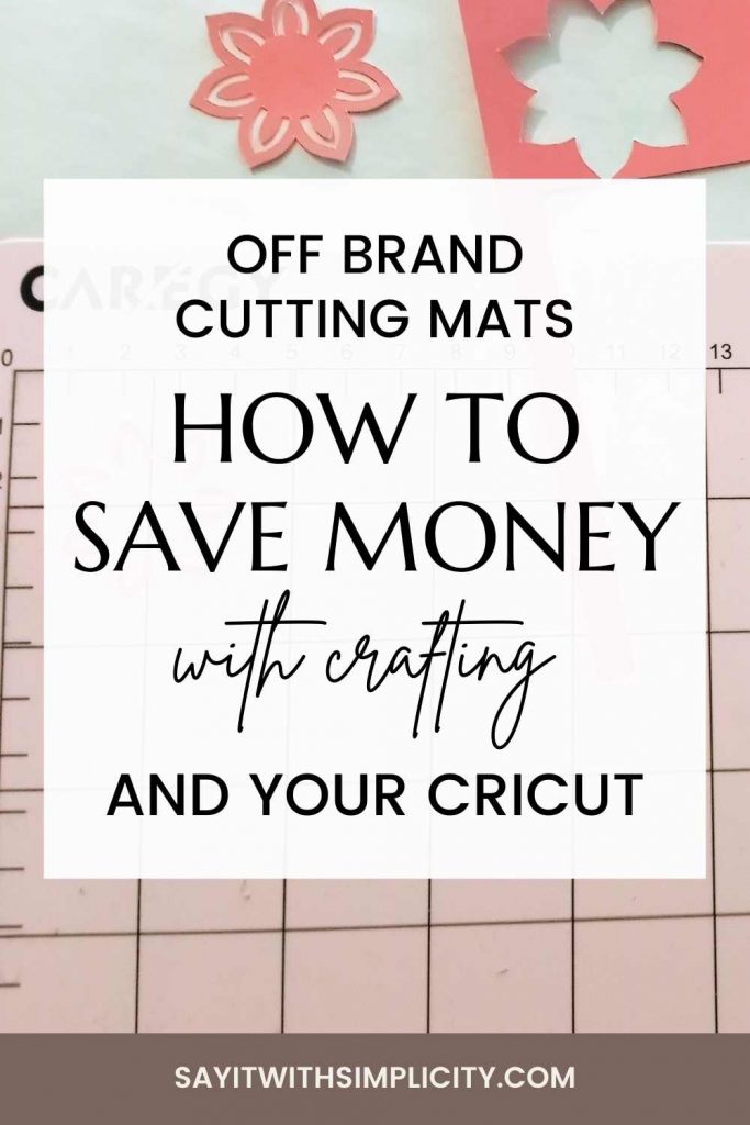 Pin image save money crafting and Cricut