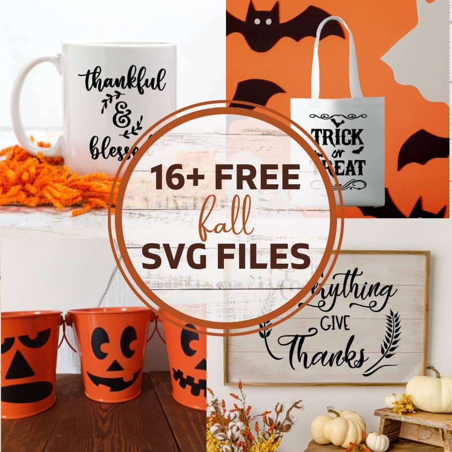 16 Free Fall SVG Files