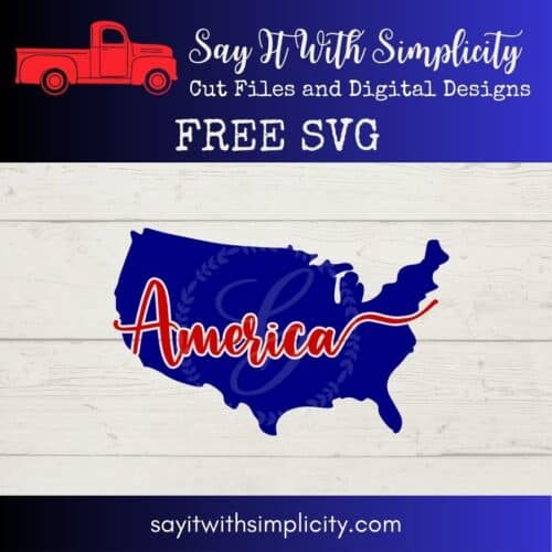 Picture of America SVG