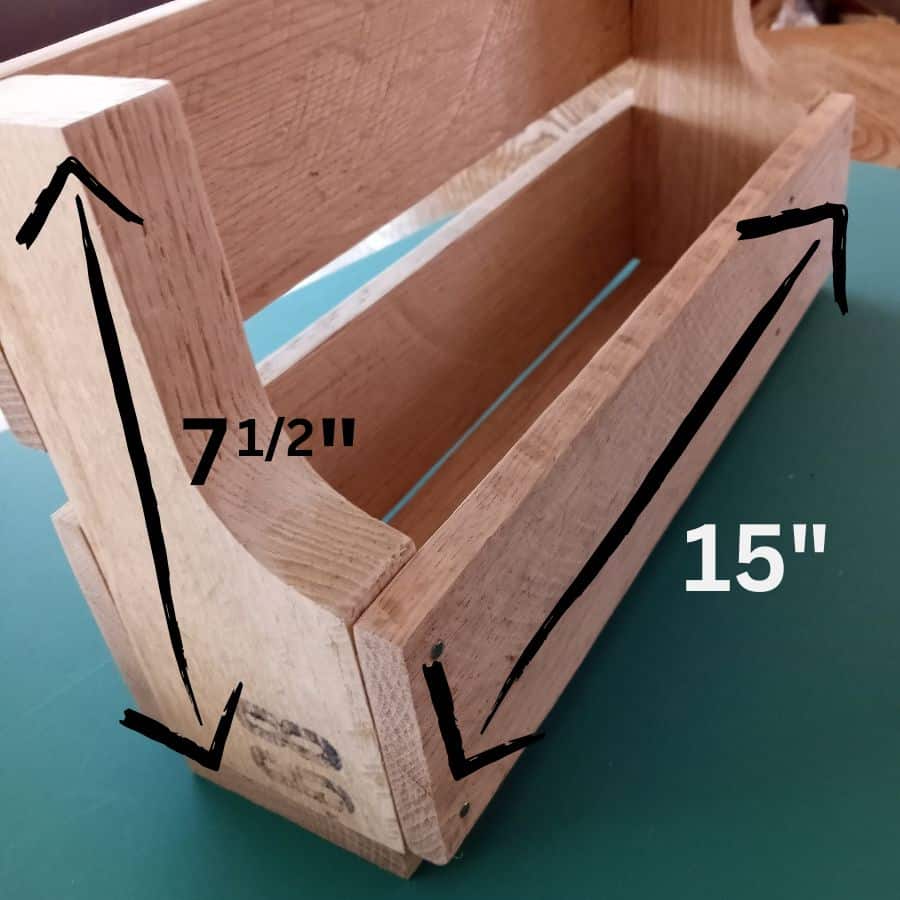 Pallet shelves height and width