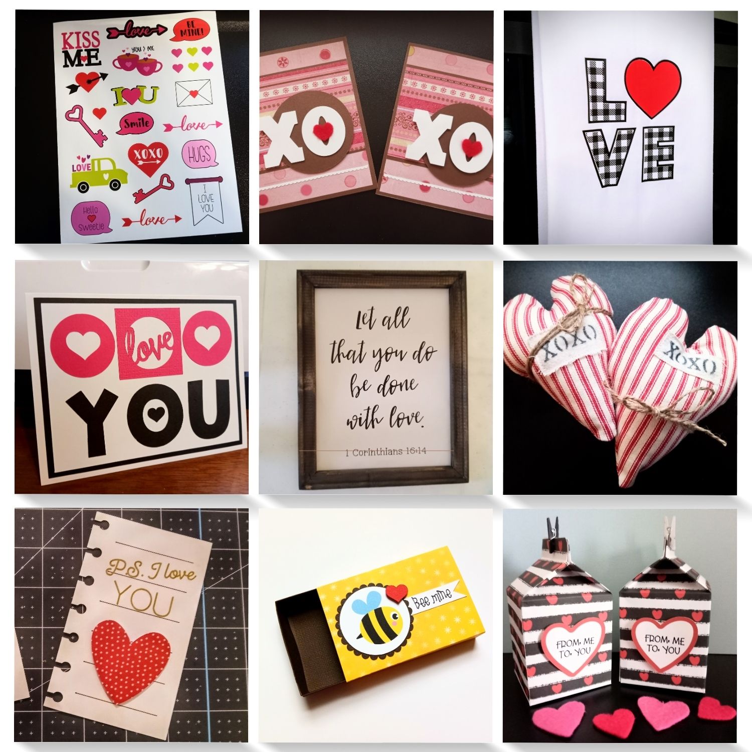 Crafting Love: A Valentine’s Day Showcase of Cricut Projects