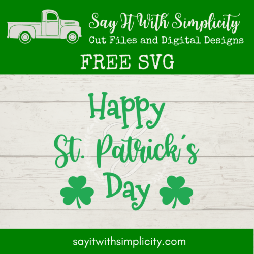 St. Patrick's Day SVG: Instantly downloadable file for crafting. Click to download, save to your preferred location, and import into design software or cutting machine. Easily customize and resize for your project. Let the crafting begin with St. Patrick's Day festivities!"