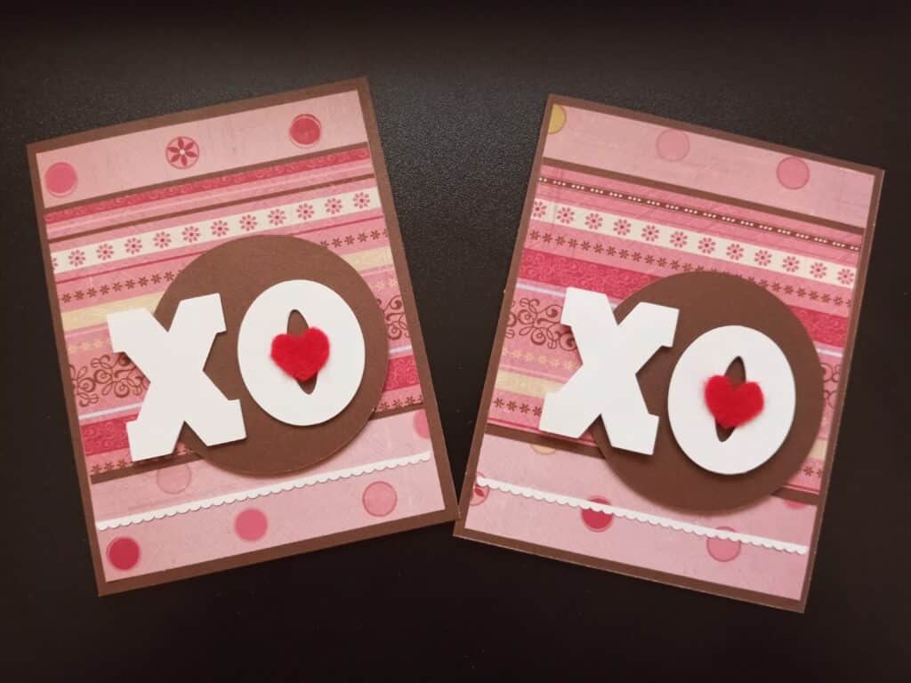 XO handmade Valentine
