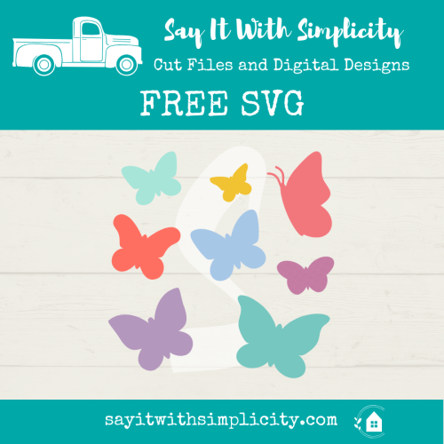 Free Butterflies SVG